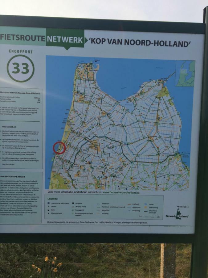 פטן Zijperweg Vakantiehuis Vlakbij Zee, Strand En Bos מראה חיצוני תמונה