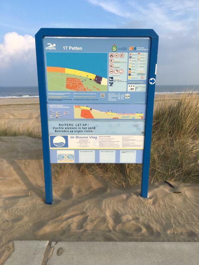 פטן Zijperweg Vakantiehuis Vlakbij Zee, Strand En Bos מראה חיצוני תמונה